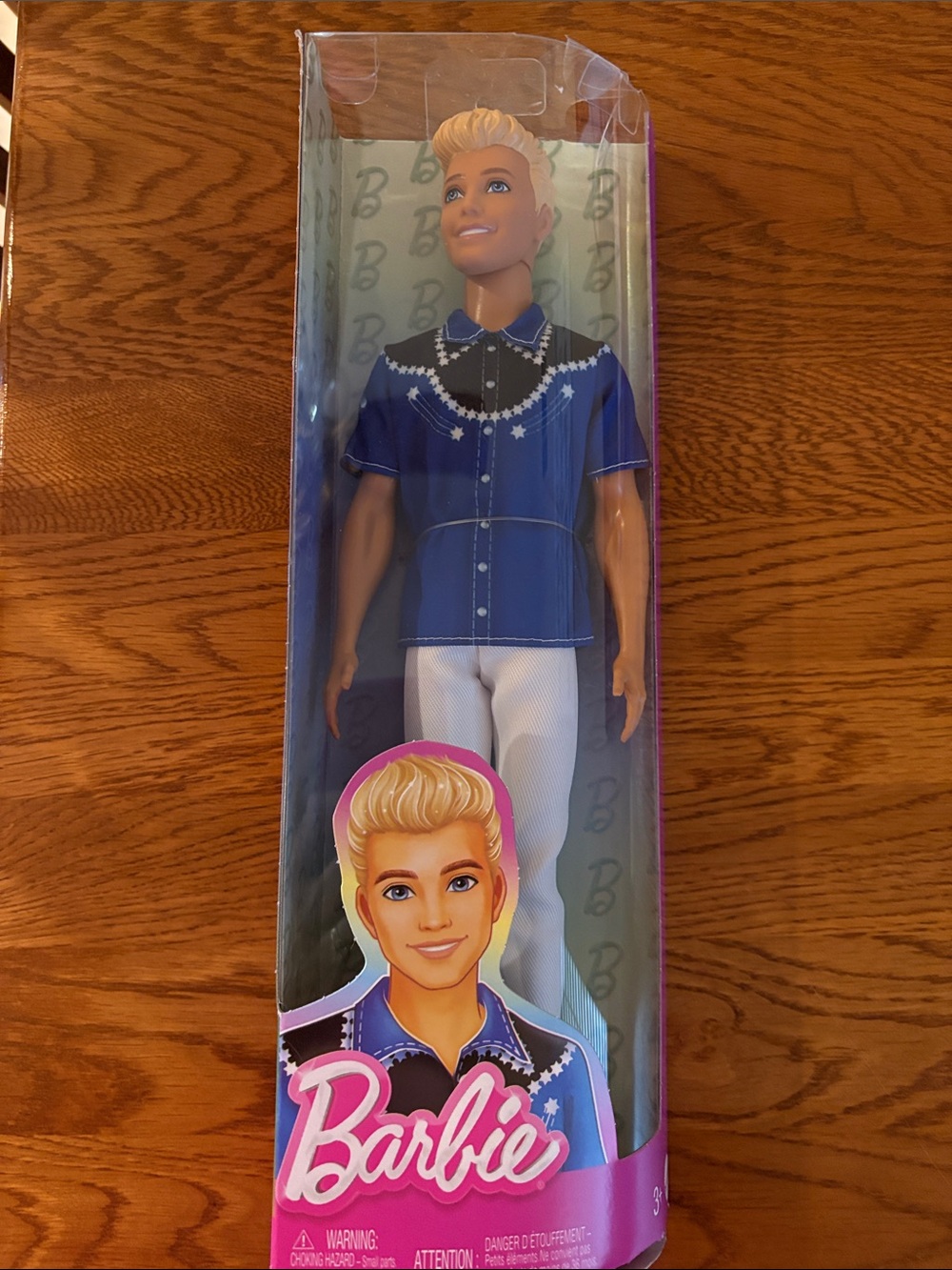 Mattel Barbie Fashionistas #226 Ken Doll featuring a blonde, western-inspired.